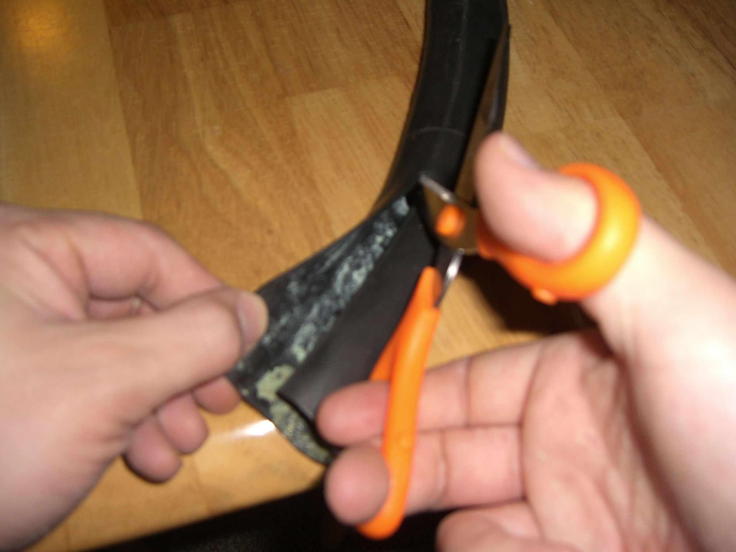 Draft Stopper Using Recycled Inner Tubes 6 Steps Instructables