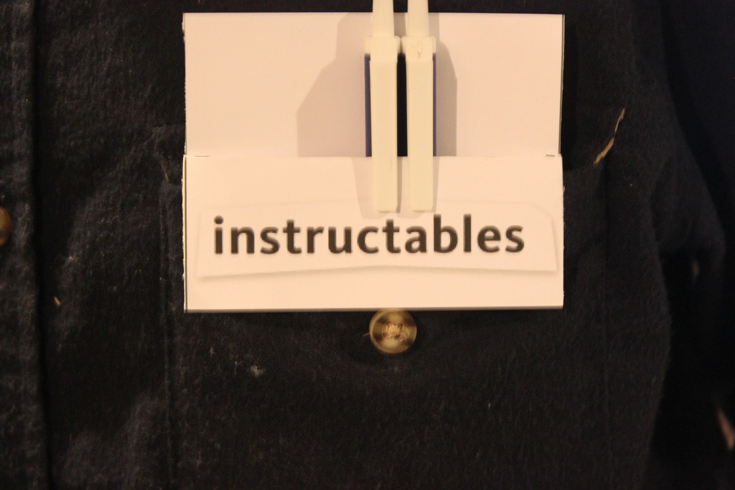 Disposable Pocket Protector 6 Steps Instructables