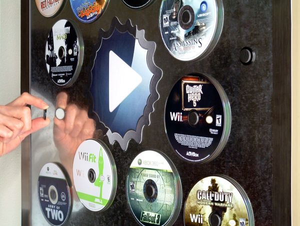 Disc Mount - Store and Display CDs on Metal Surfaces
