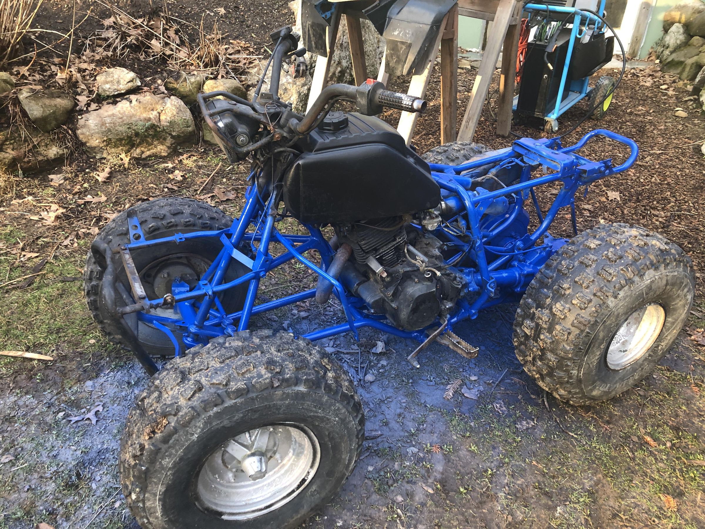 A 400 Quad Rebuilding a 240 1985 Yamaha Moto 4 Four Wheeler on the Cheap 9 Steps (with
