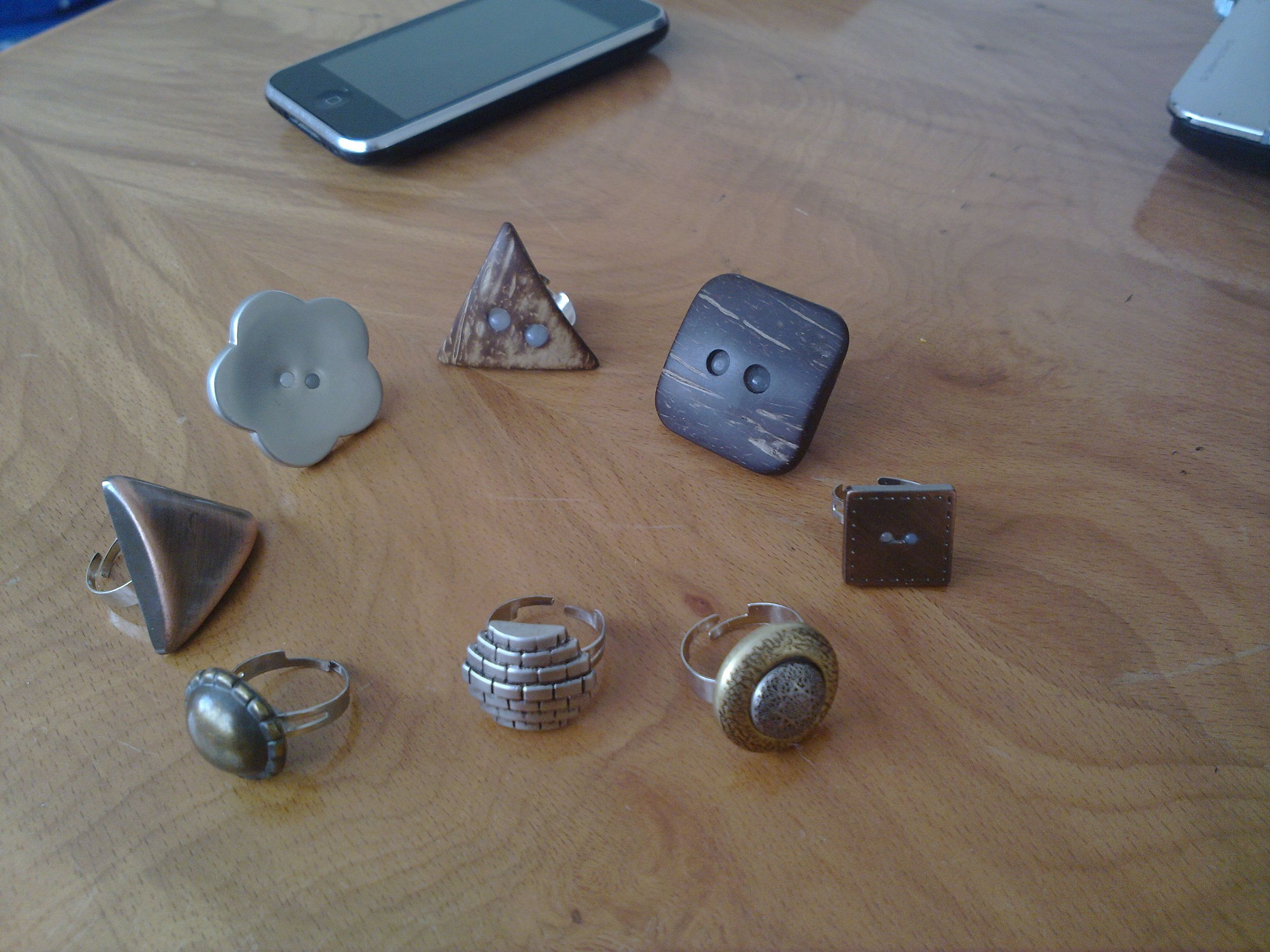 Button Rings