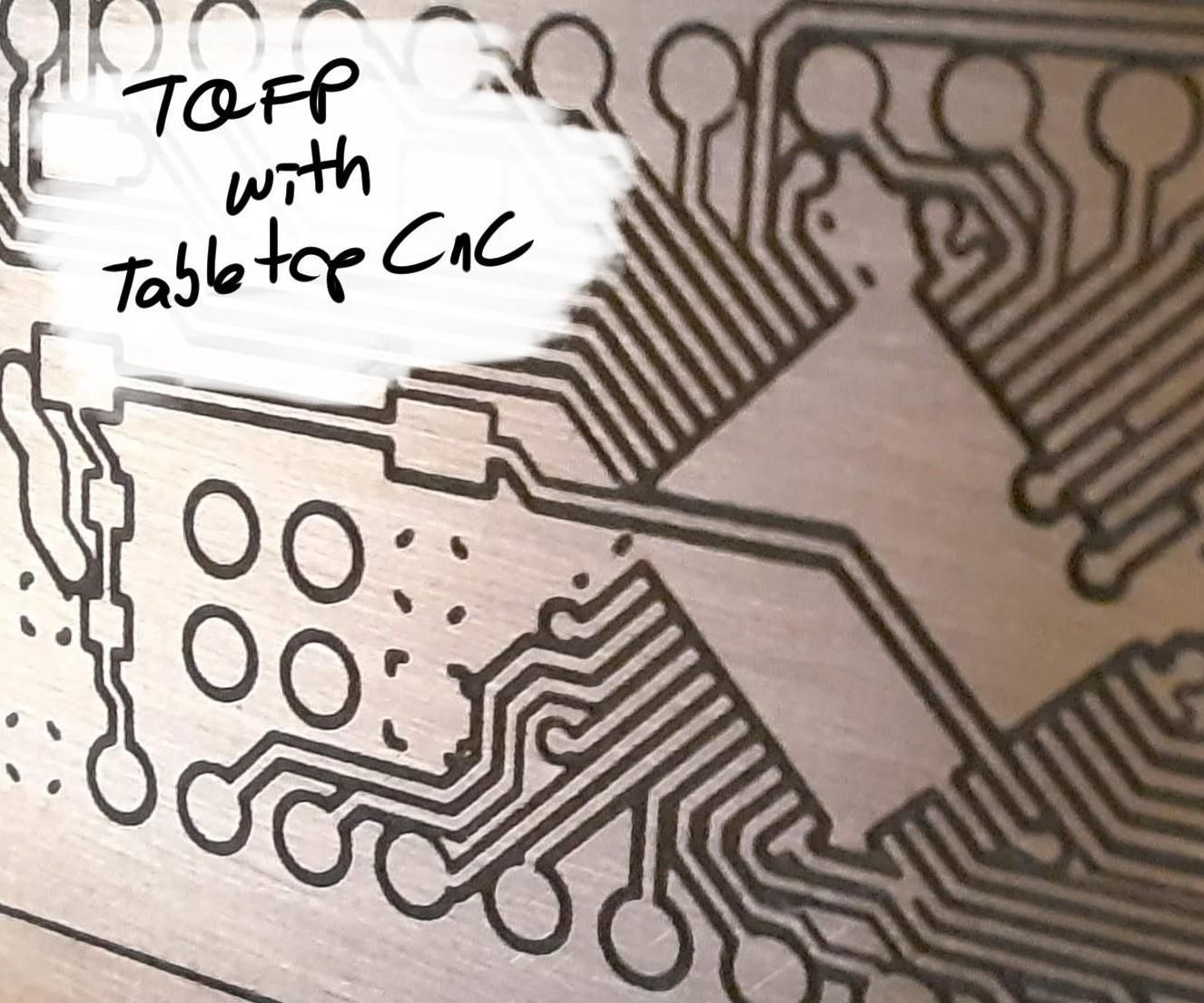 Circuit Engraving (Precisely(For TQFP(Really!)))