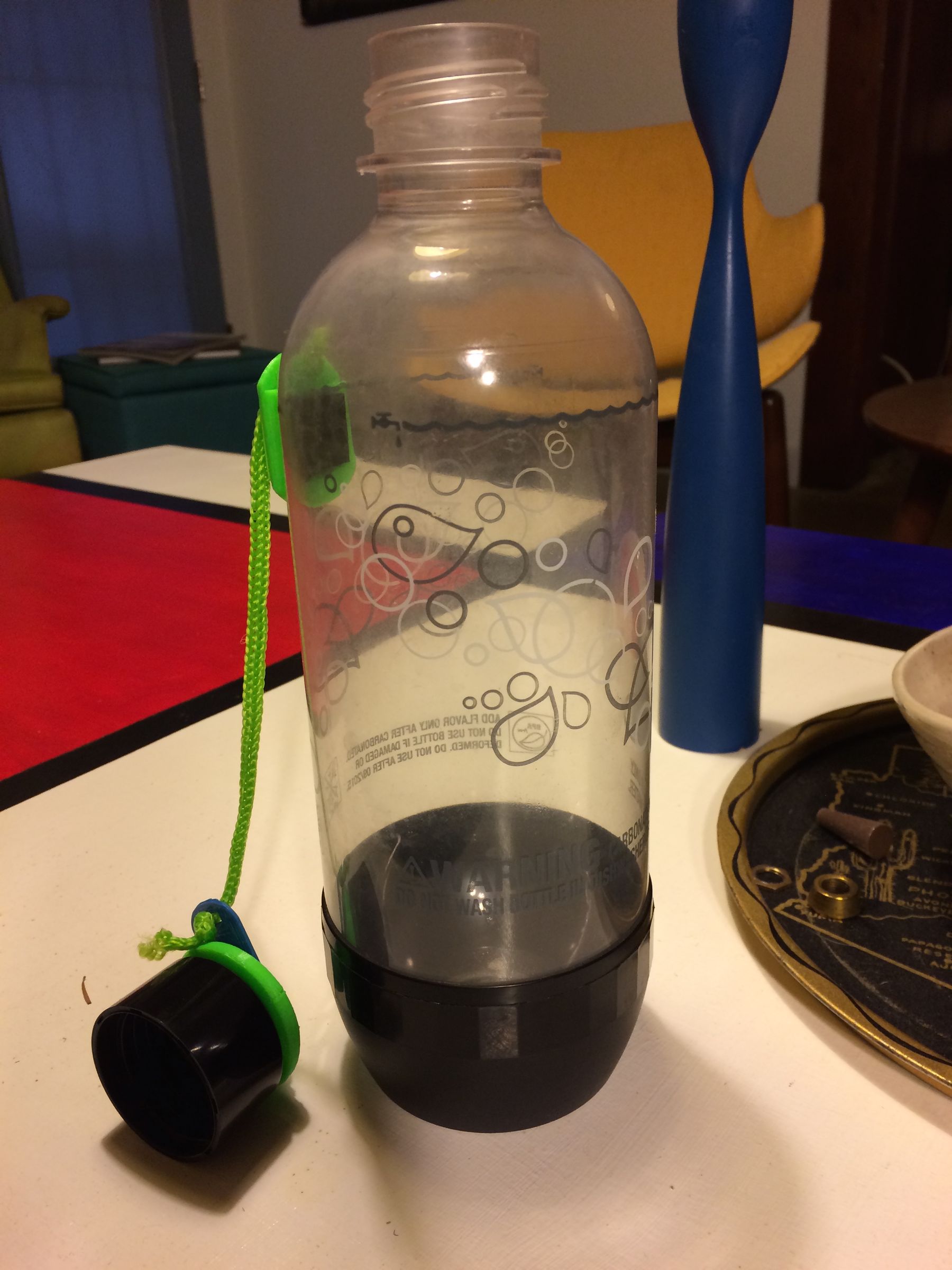SodaStream BCRS (Bottle Cap Restraint System) 5 Steps Instructables