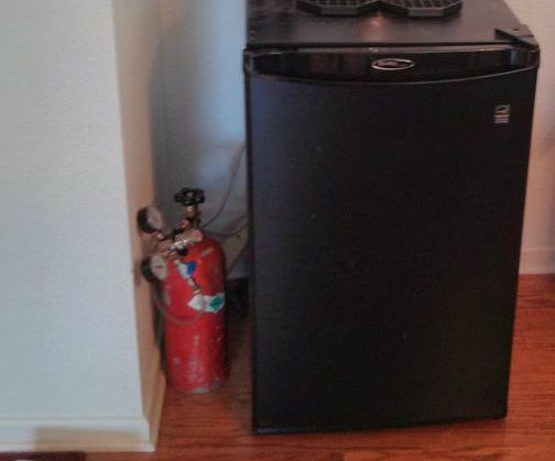 Danby DAR440BL Kegerator - CO2 Tank relocation