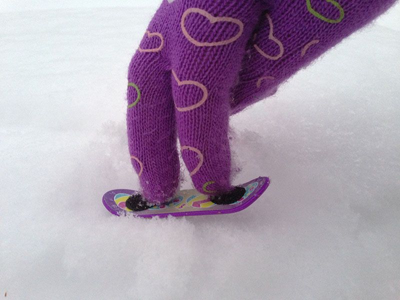 DIY Snowboard Fingerboard