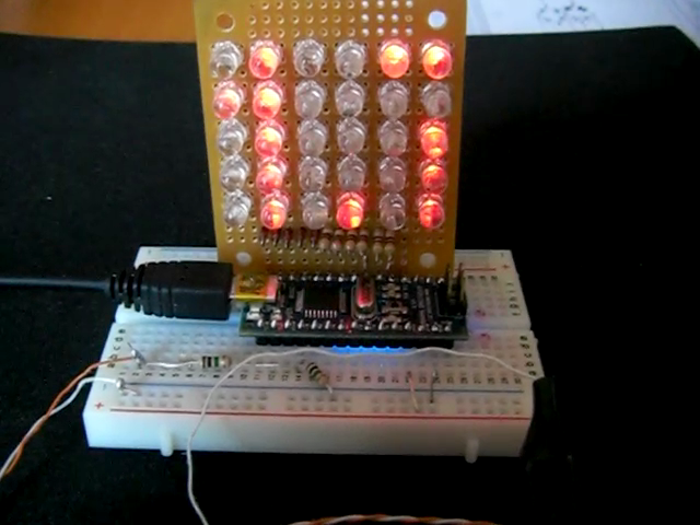 Build a Low Cost, Scrolling LED Display for Your Arduino Microprocessor ...
