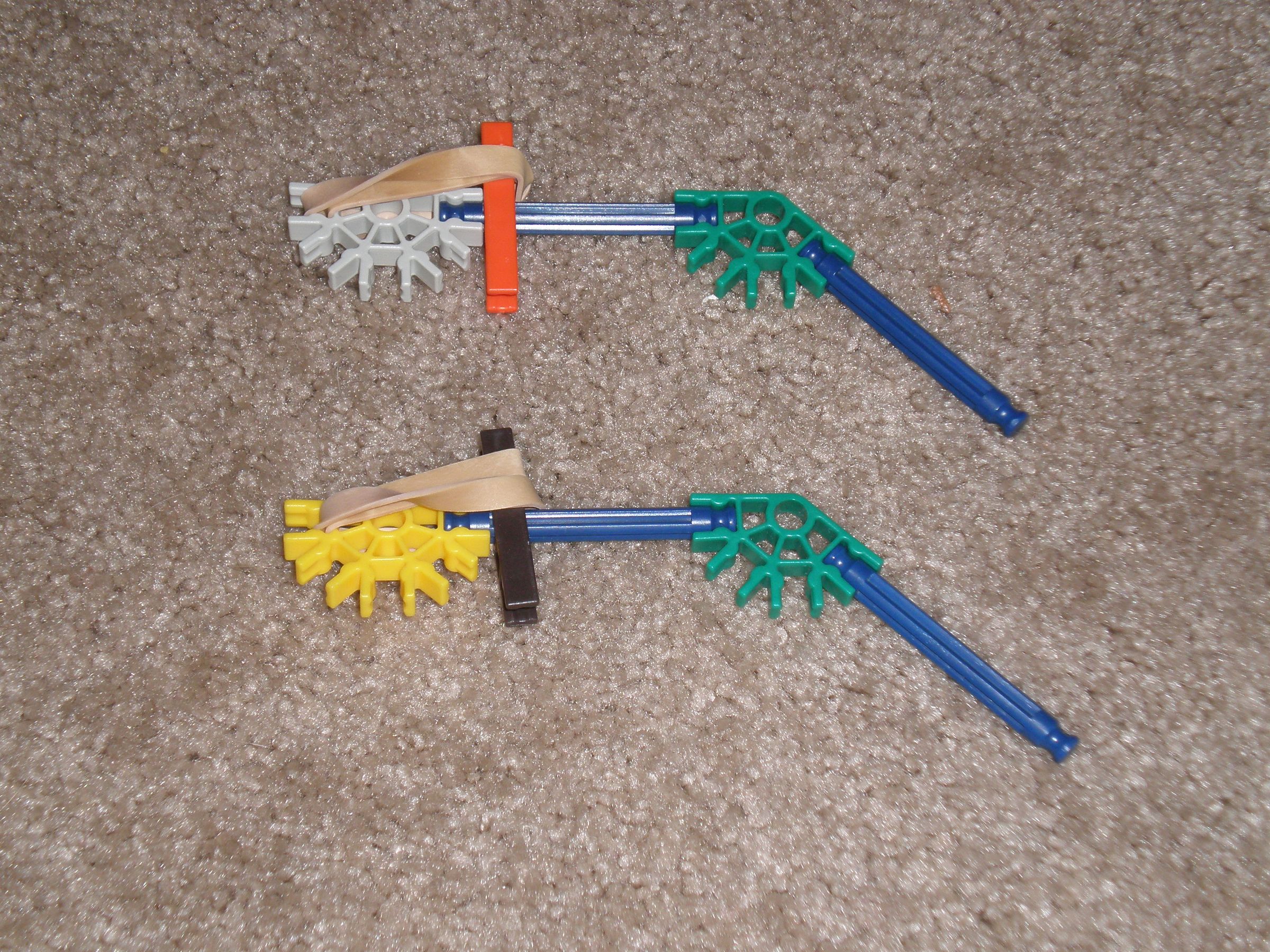 Double Shot K'nex Gun