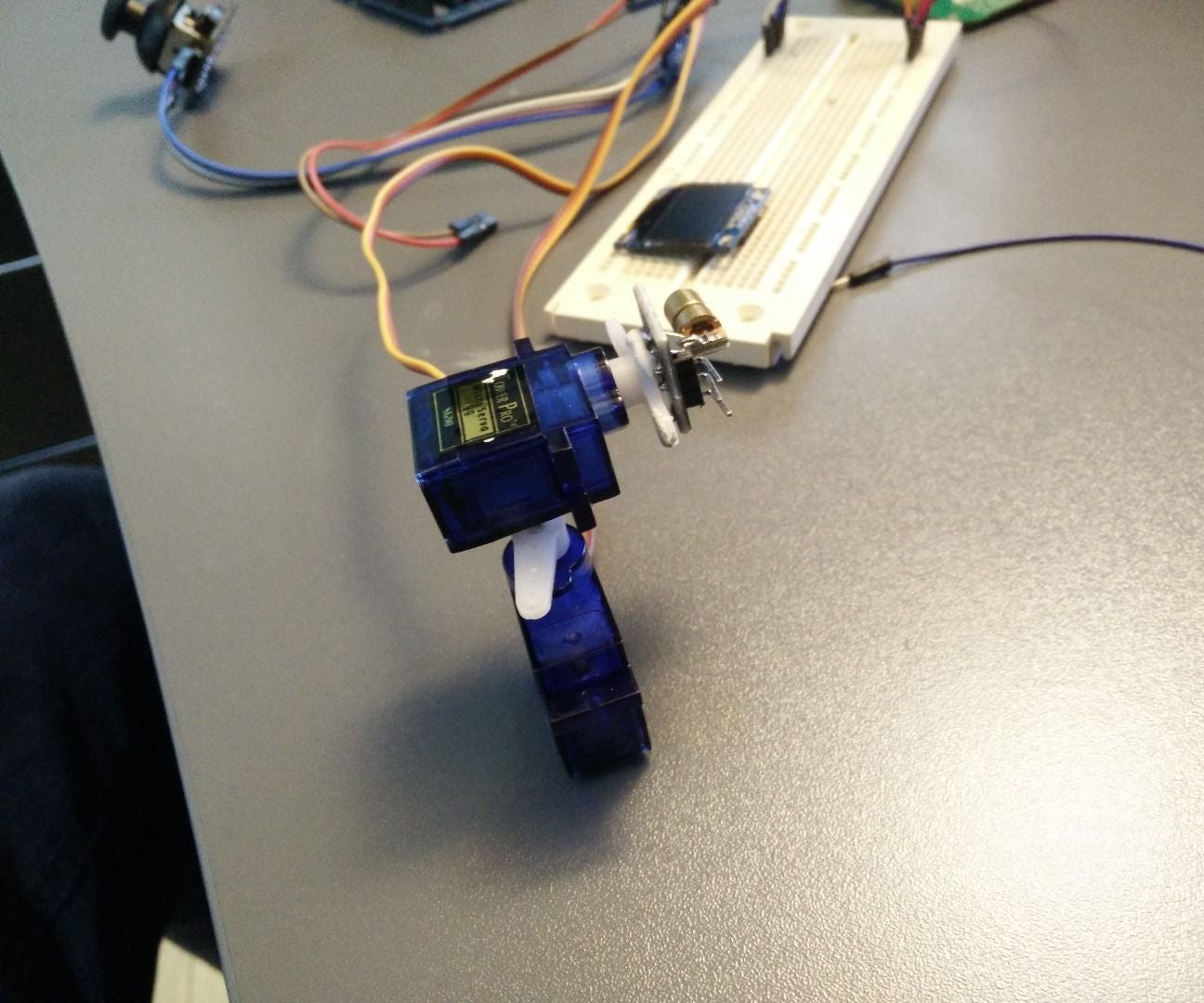 LinkIt ONE Joystick Laser Pointer : 5 Steps - Instructables