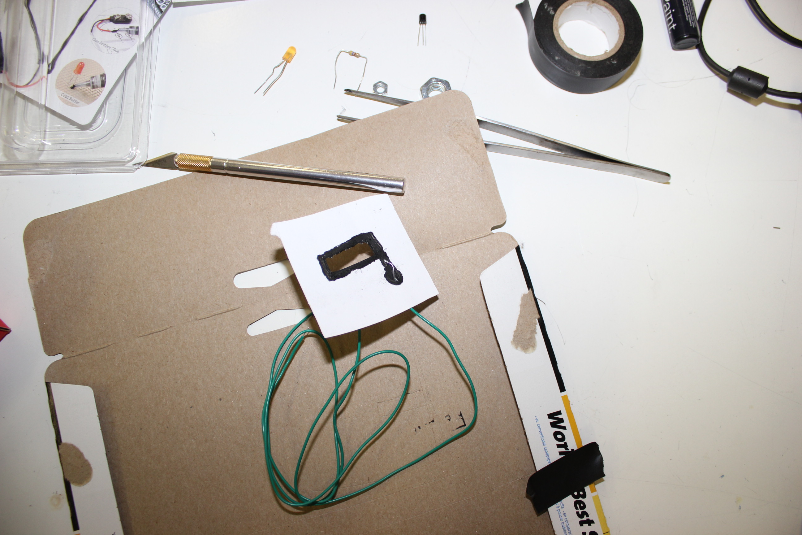 DIY Operation Game Using Conductive Ink 11 Steps Instructables