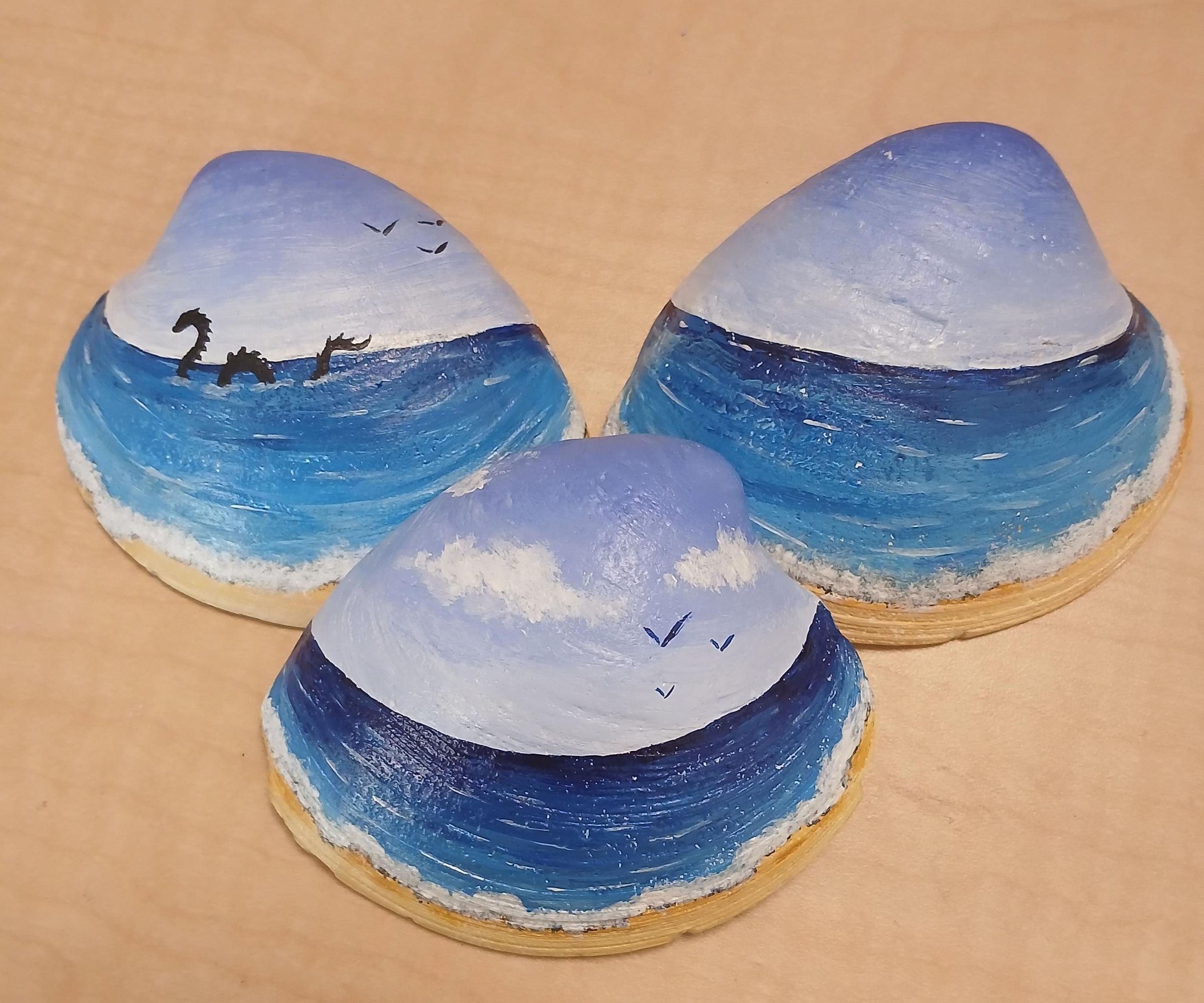 Serene Blues - Seashell Shore