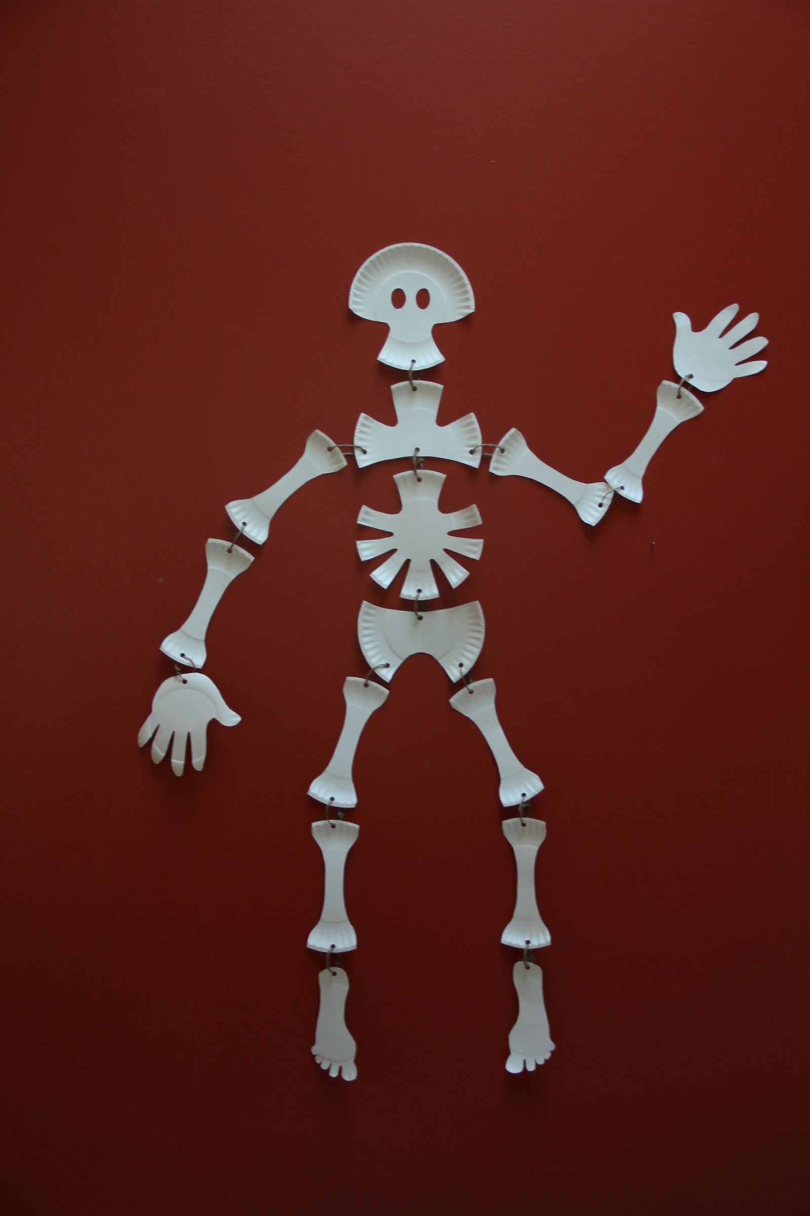 Paper Plate Skeleton 4 Steps (with Pictures) Instructables