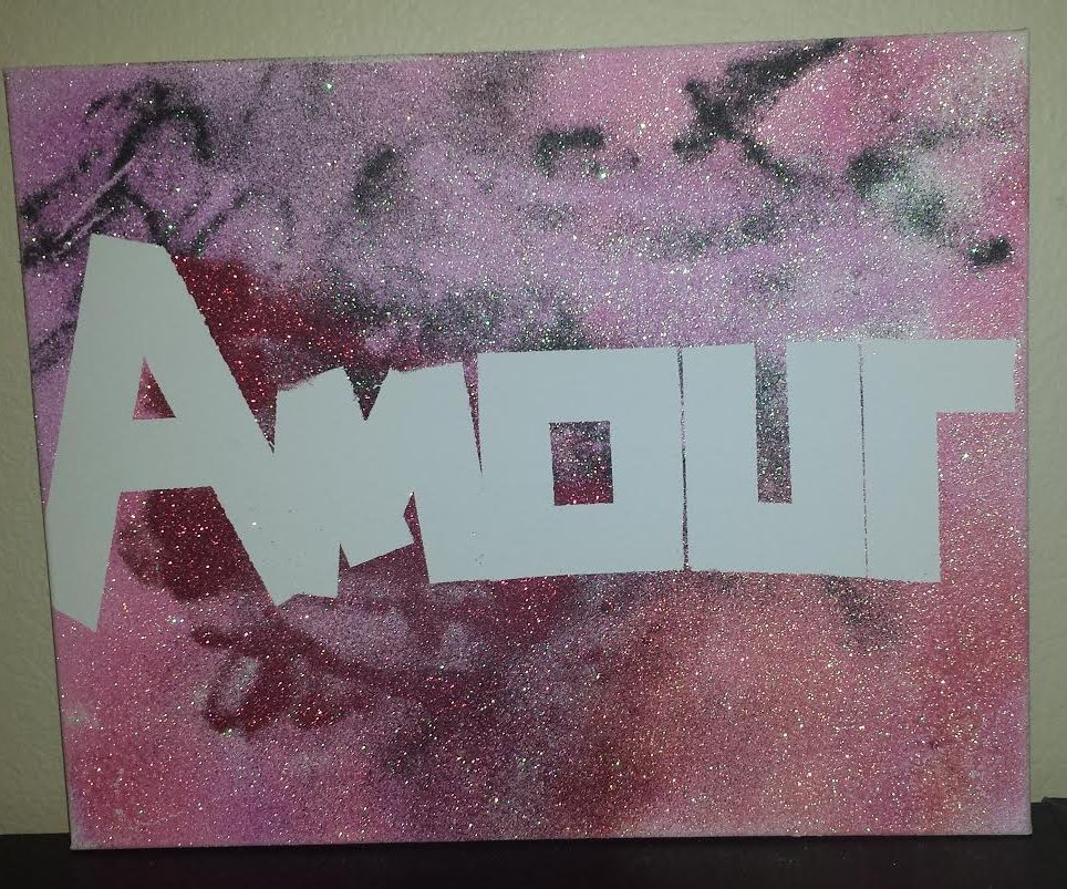 Glitter Canvas