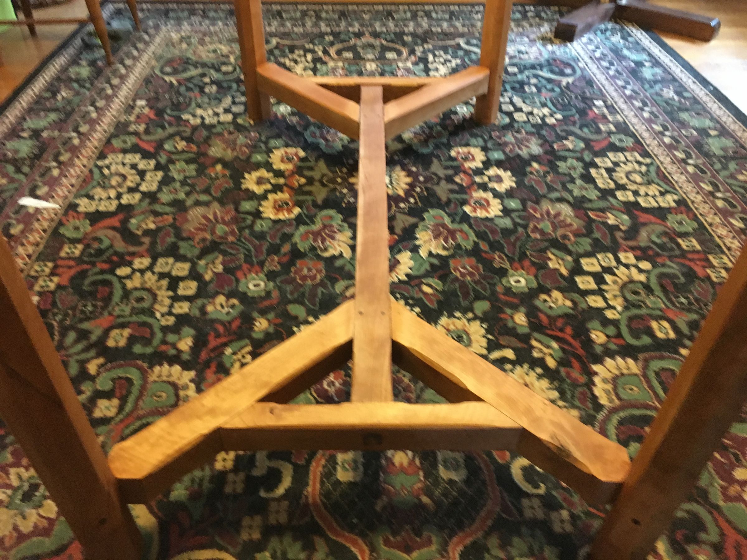 Live Edge Black Walnut and Cherry Hayrake Dining Room Table : 11 Steps ...