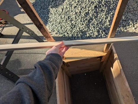 Attaching the Trellis Bars