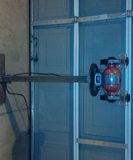 Custom Pedestal Stand for Shop Bench Grinder (Using SMAW Welding)