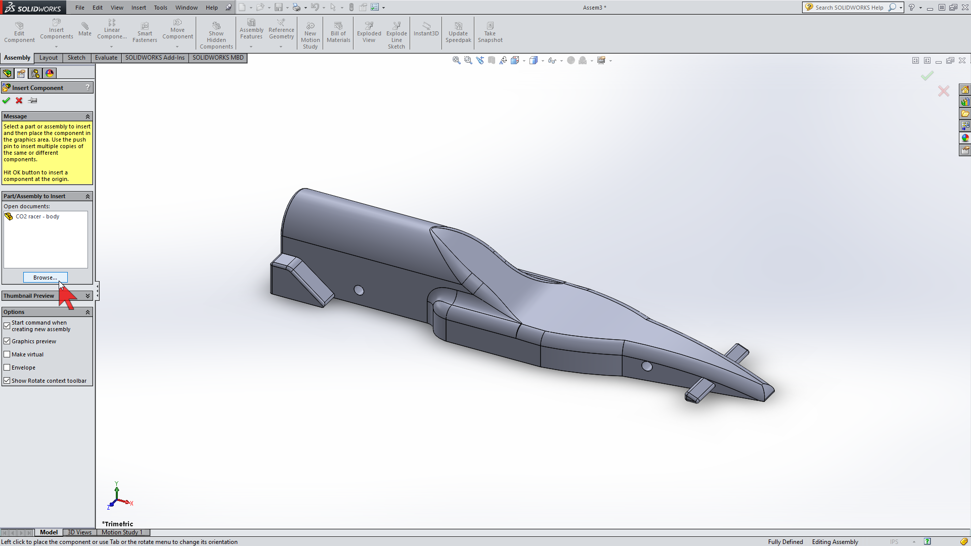 Solidworks Tutorial: CO2 Racer : 32 Steps - Instructables
