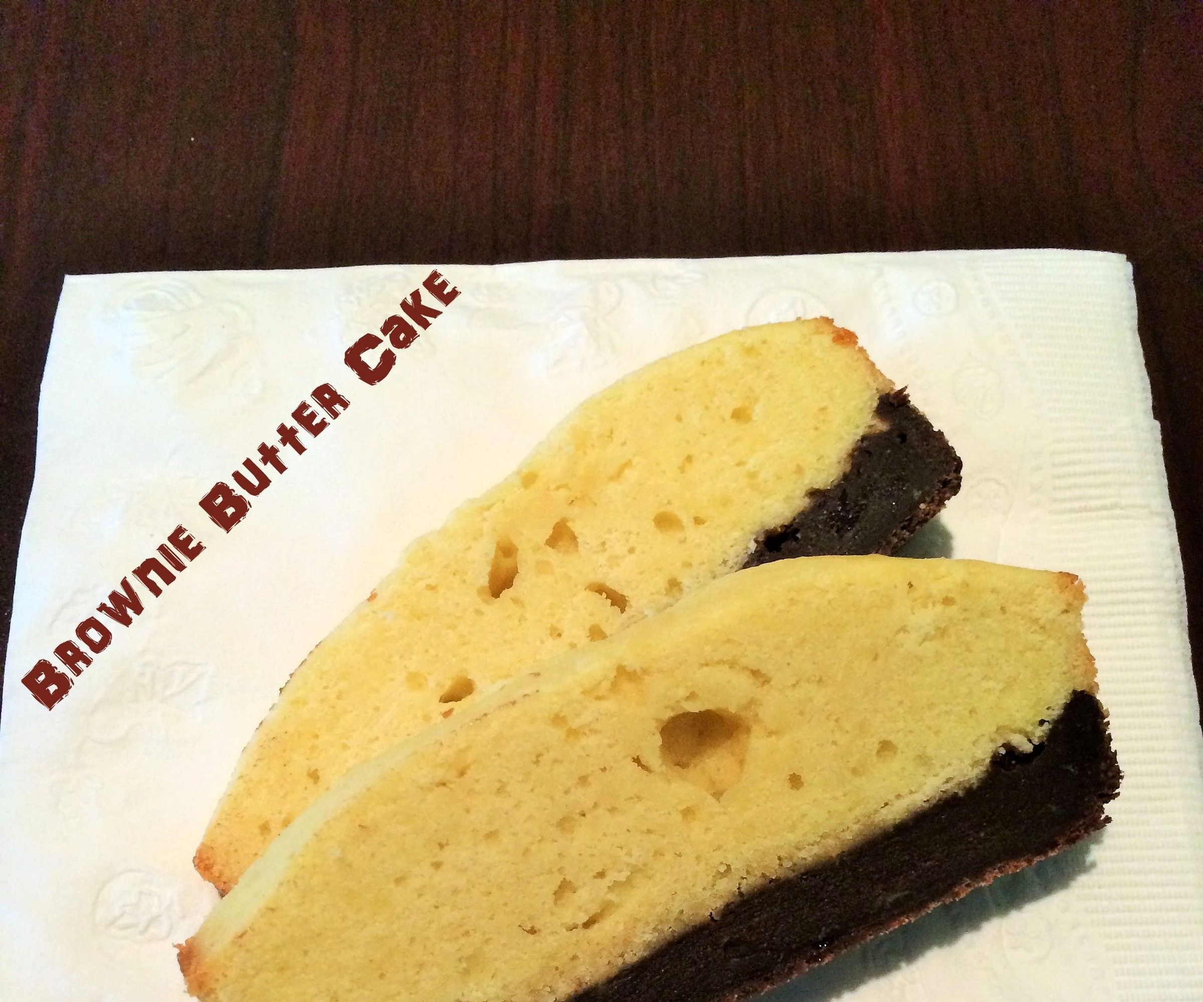 Brownie Butter Cake