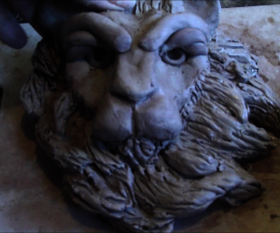 How to Sculpt a Lion's Head in Clay
