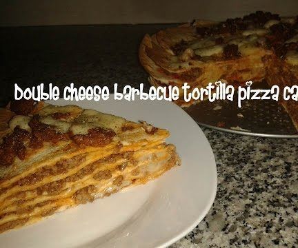 Babybel, Leerdammer Barbecue Tortilla Pizza Cake Recipe