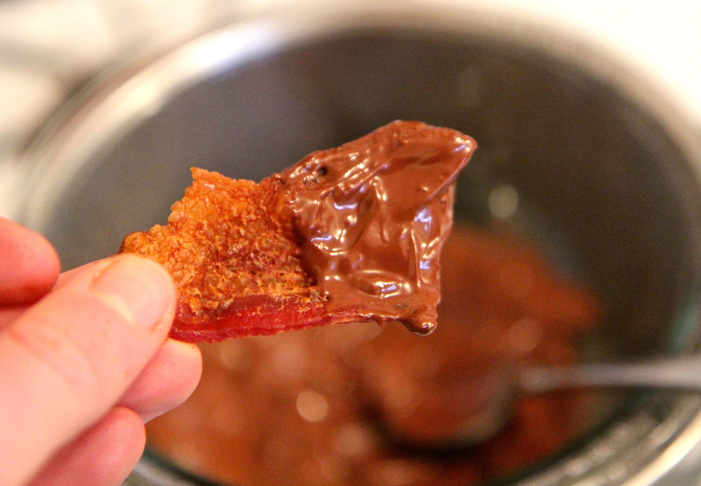 Chocolate Dipped Bacon 7 Steps (with Pictures) Instructables