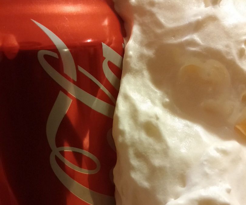 Forever Foaming Coca Cola Can