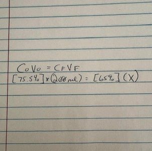 Dilution IS the Solution