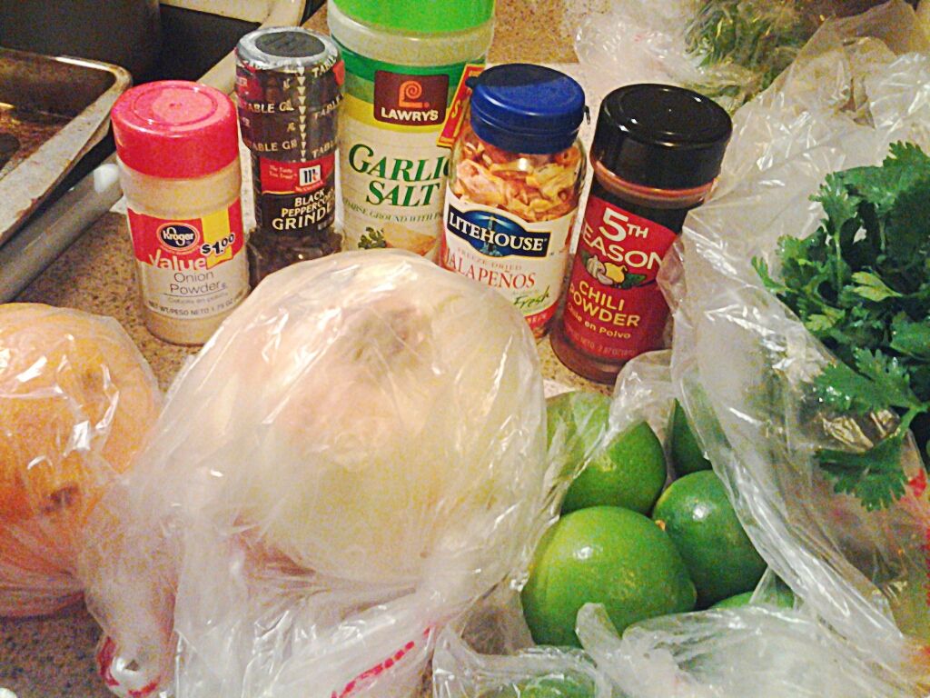 Grilled Chicken (Mexican Style)