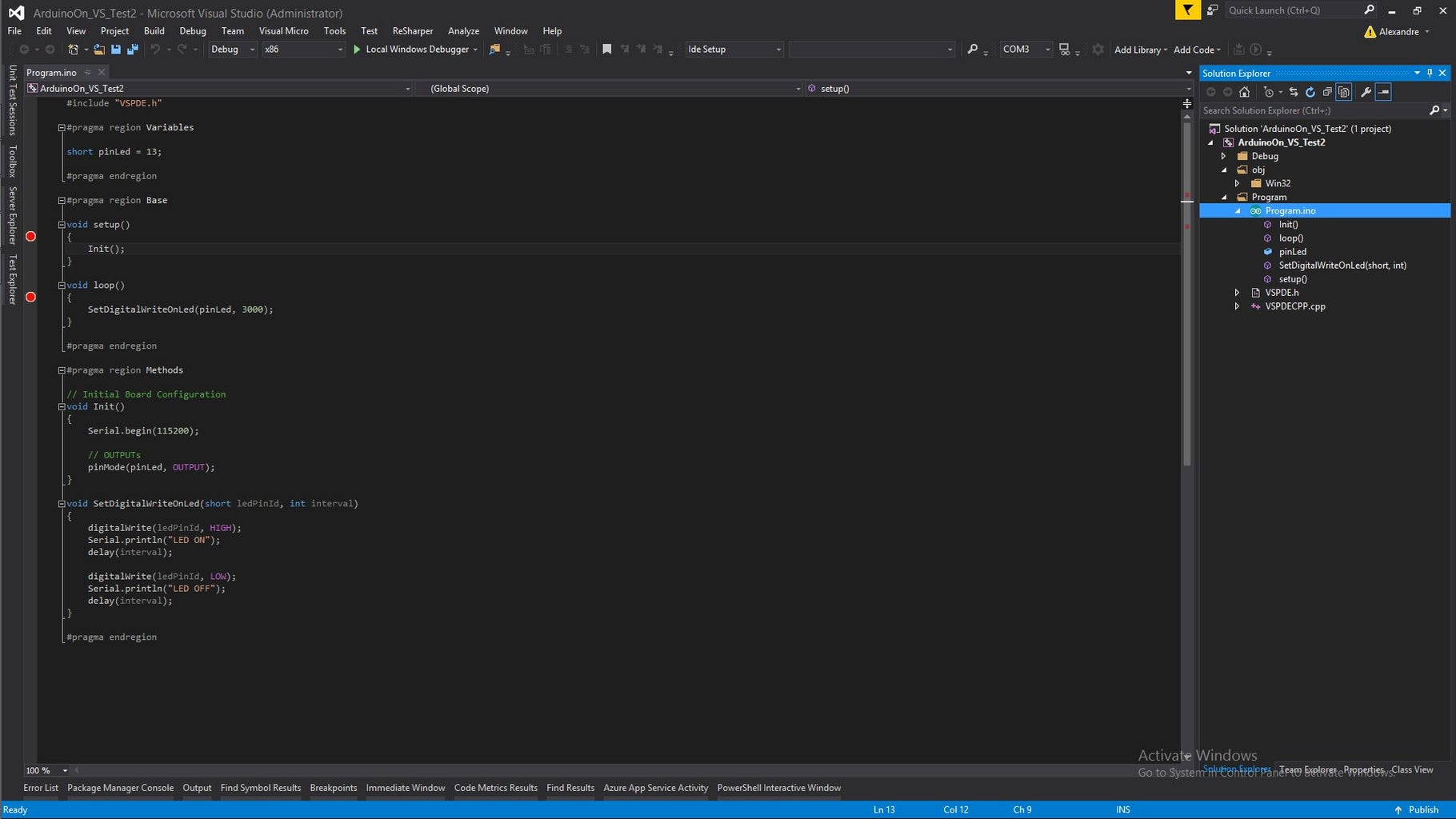 Developing for Arduino With Visual Studio