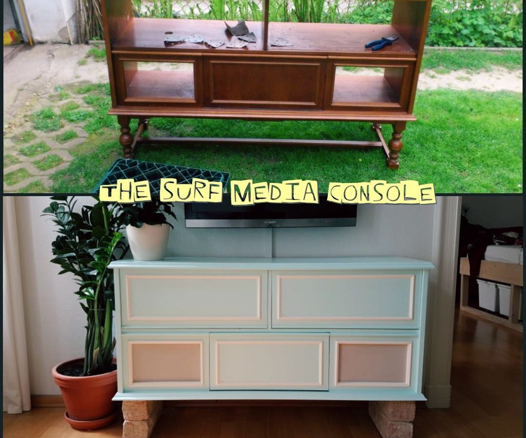 Surf Media Console / Stereo Cabinet