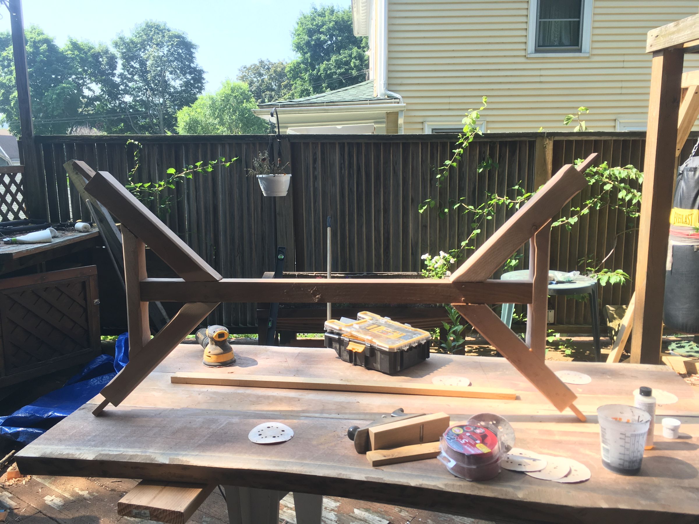 Live Edge Black Walnut and Cherry Hayrake Dining Room Table : 11 Steps ...
