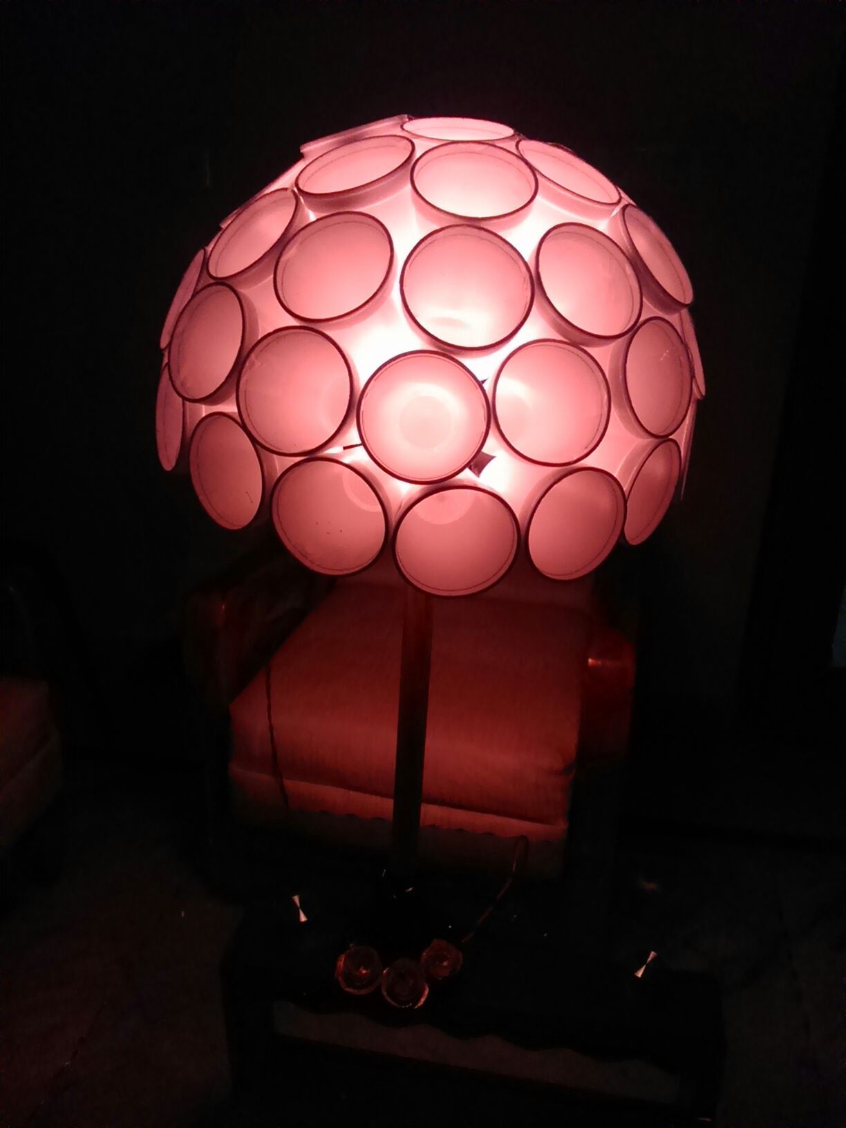 DIY Handmade table lamp 