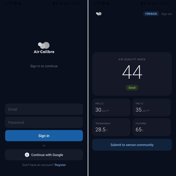 Mobile App UI