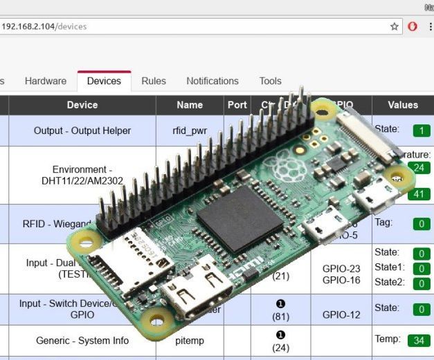 RPIEasy - RPI Based Multisensor Device
