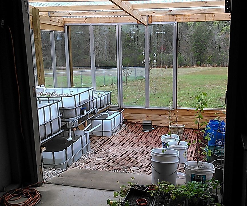 Greenhouse Addition and Aquaponics