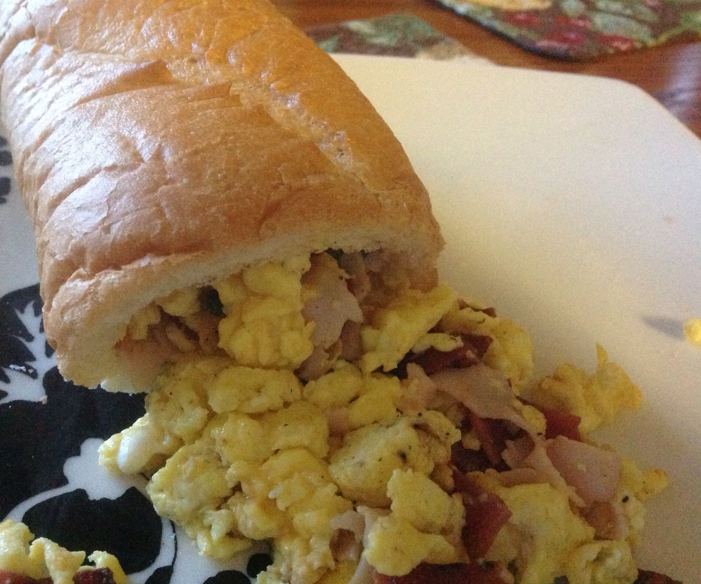 Loaded Bread: Breakfast