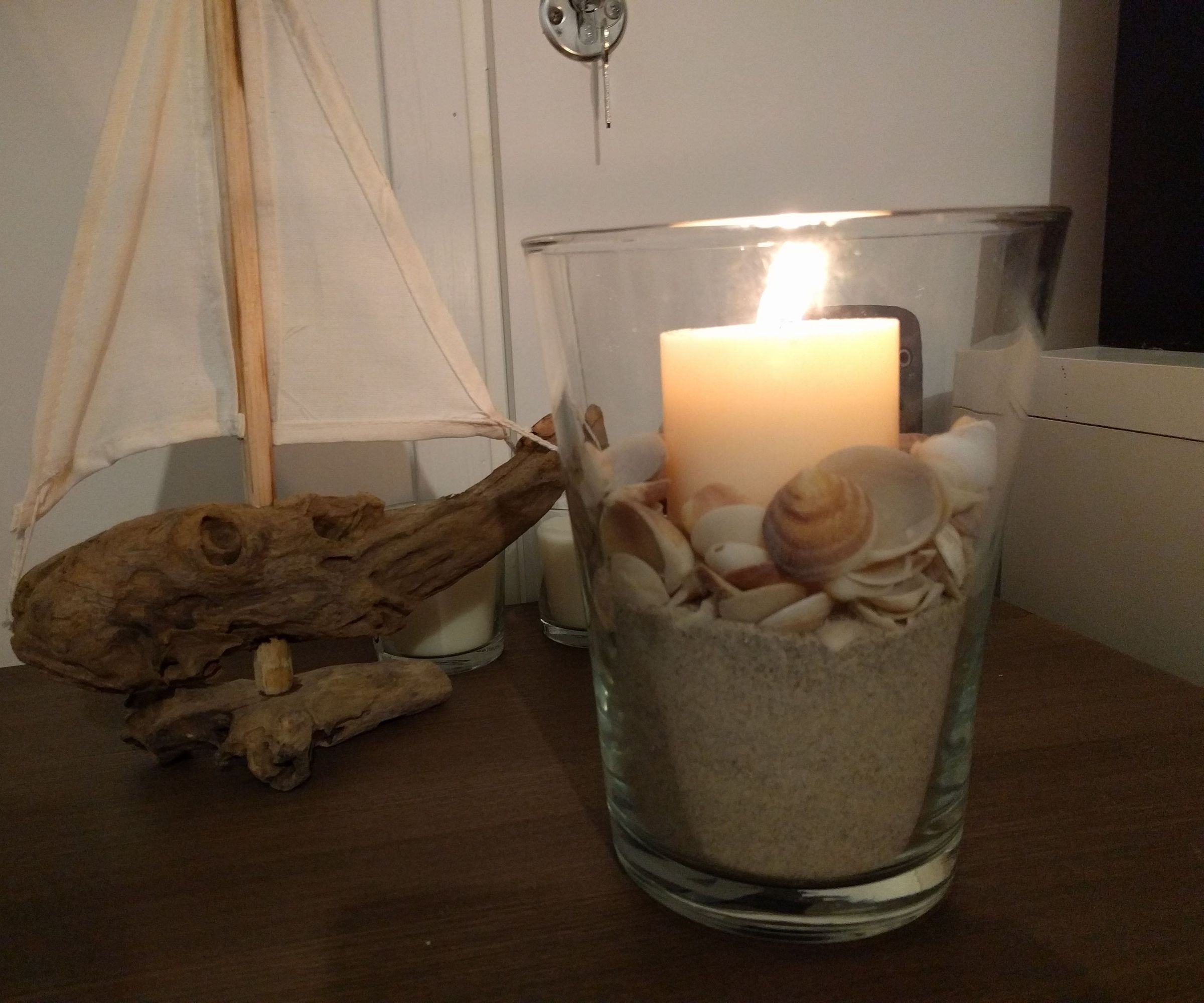 Beach Vase Candle