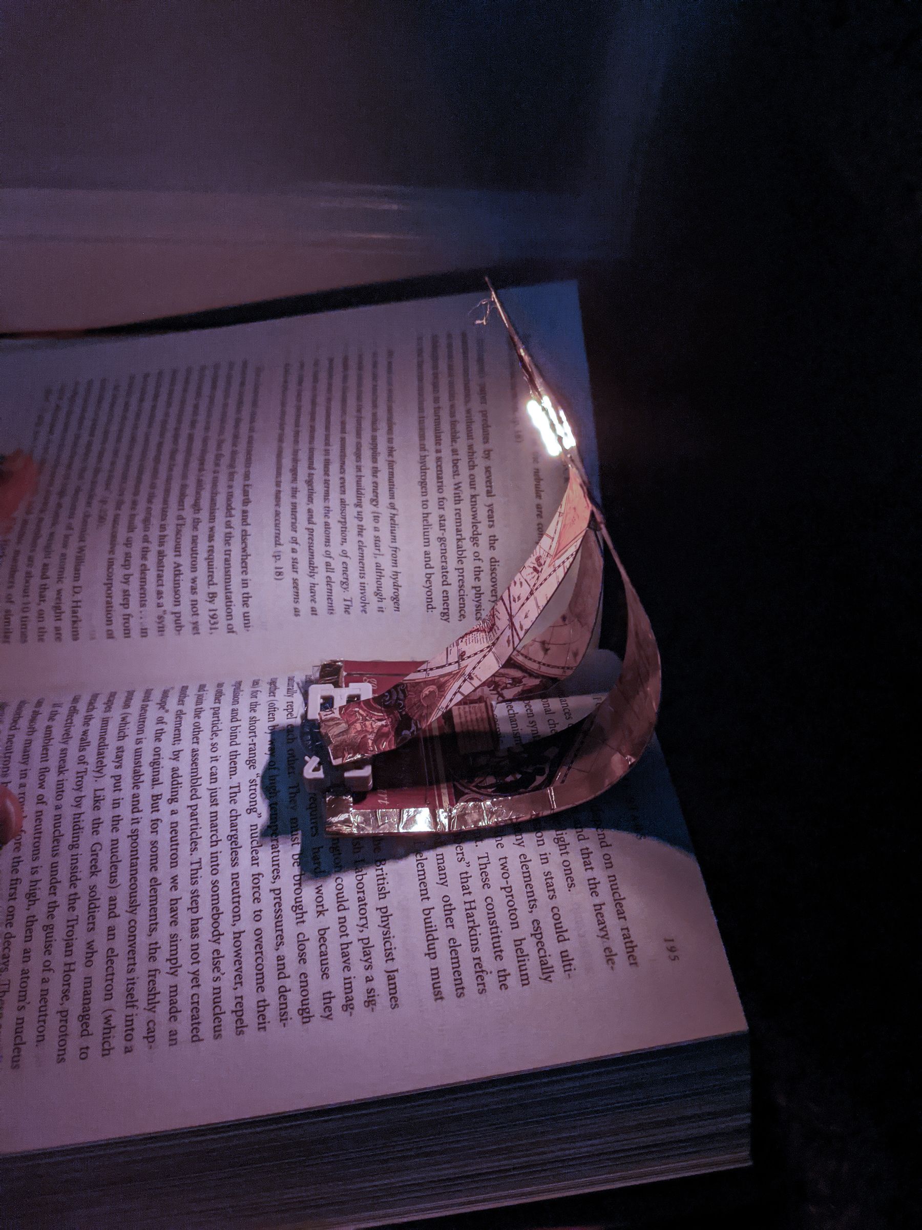 Flexible InterChangeable Bookmark Book Light 6 Steps Instructables