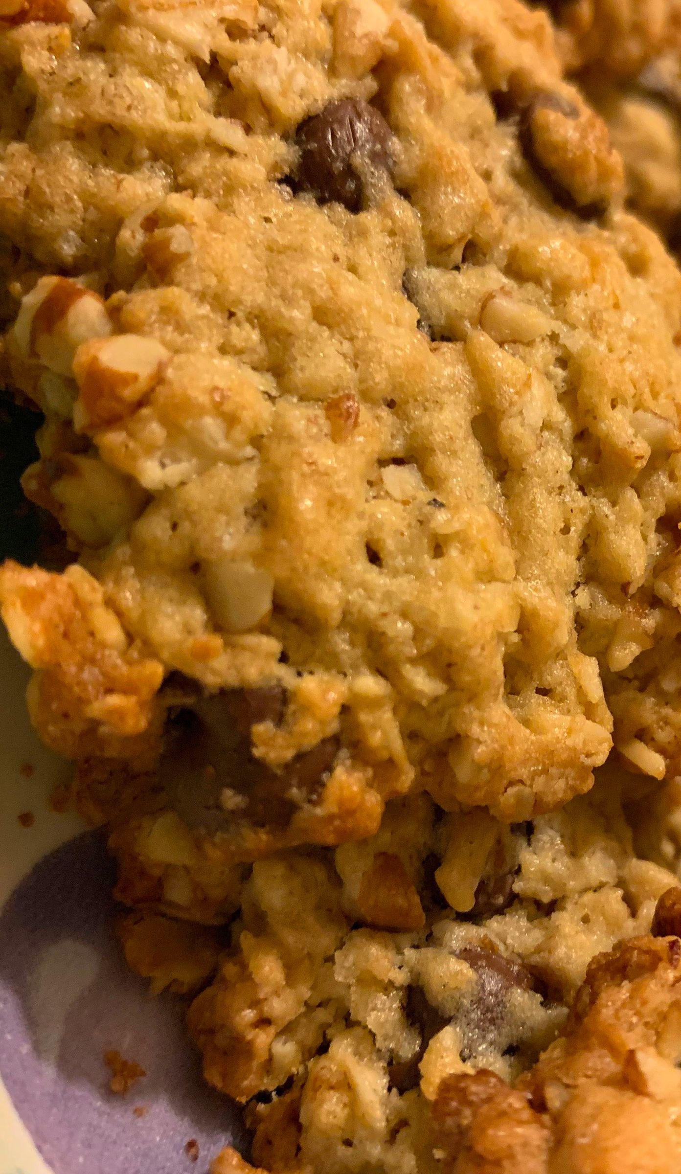 Chocolate Chip Oatmeal Cookies