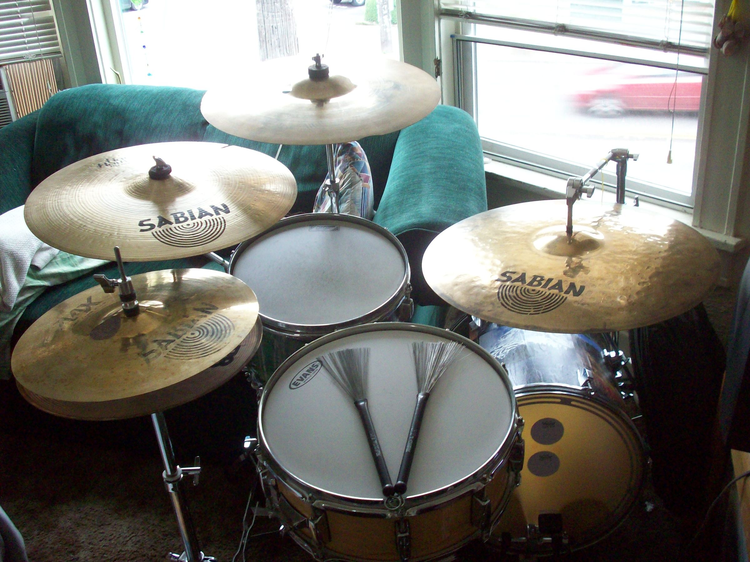 Floor Tom to Kick Drum Conversion on a Tight Budget. +updated+ 6