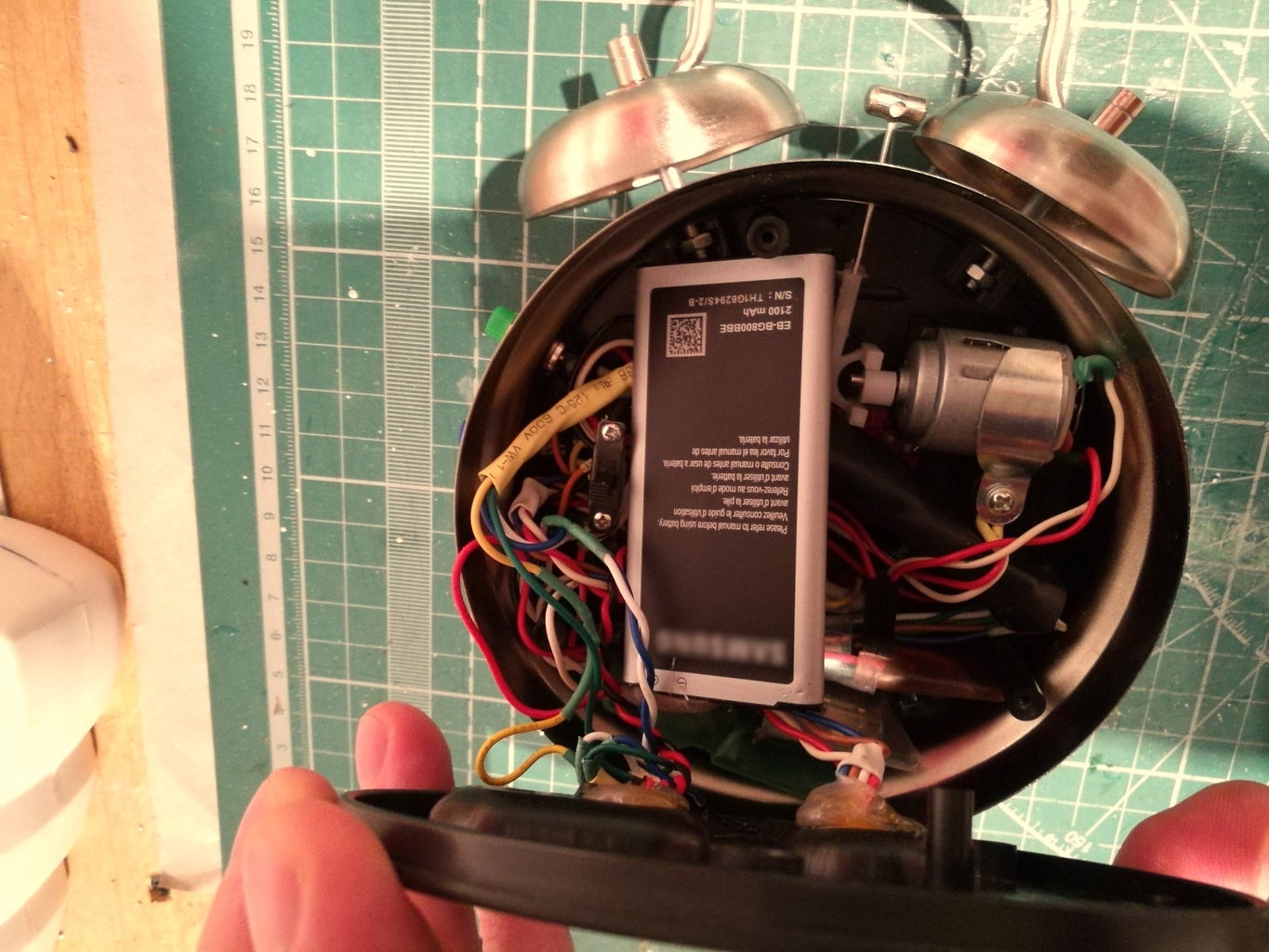 Weather Forecast Clock Using Old Alarm and Arduino : 13 Steps (with ...