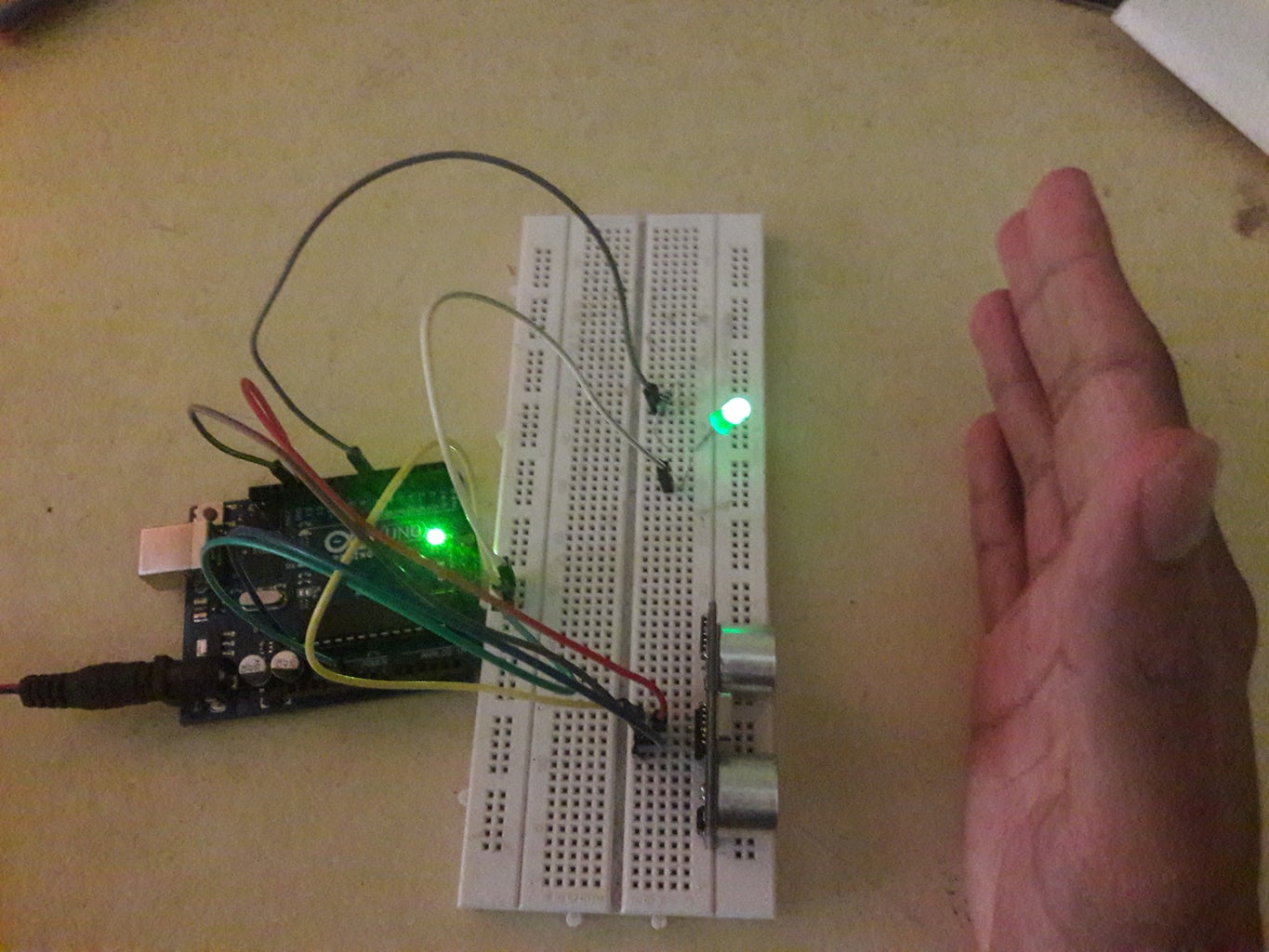 Ultrasonic Sensor and LED Using Arduino - Instructables