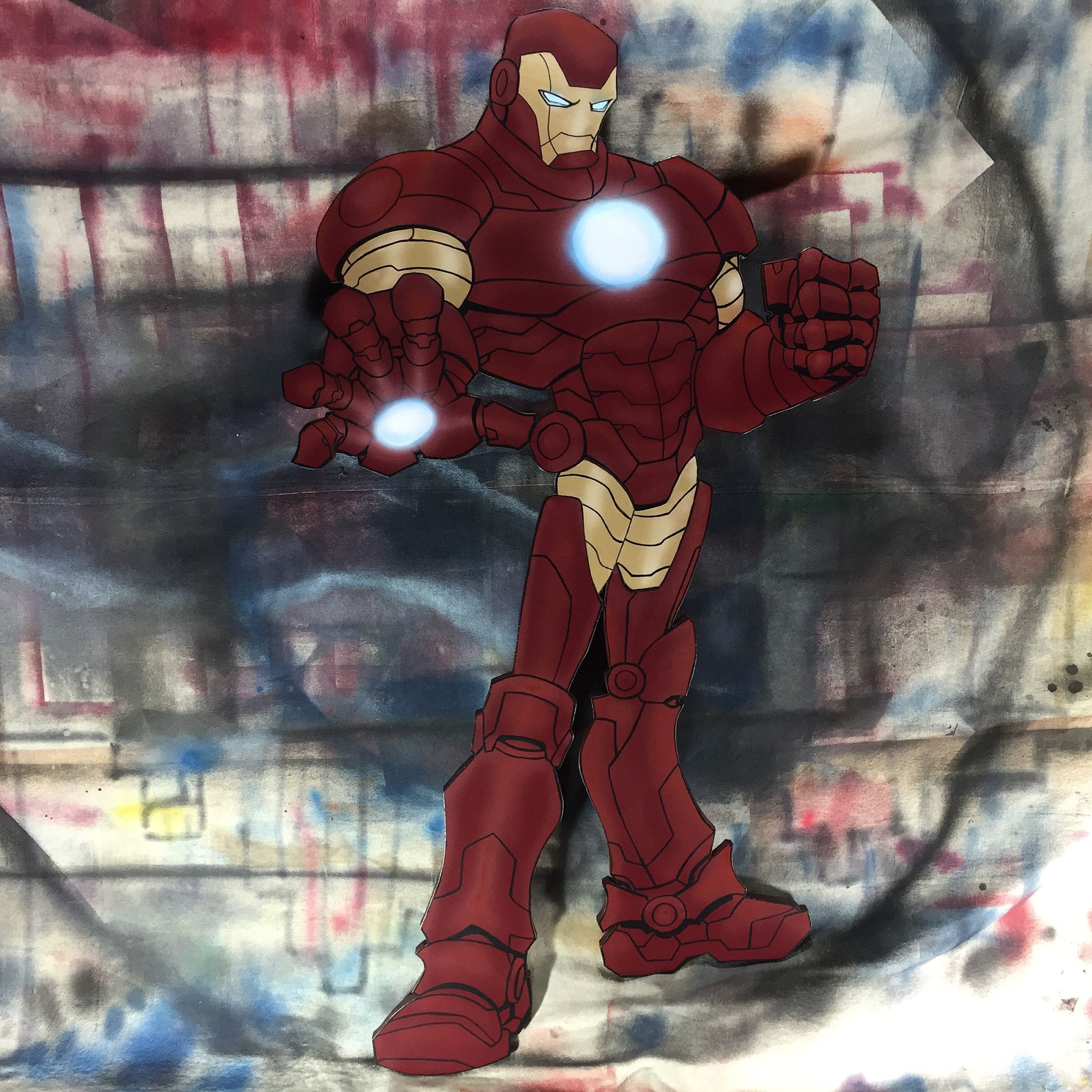Iron Man Wall Art 22 Steps (with Pictures) Instructables