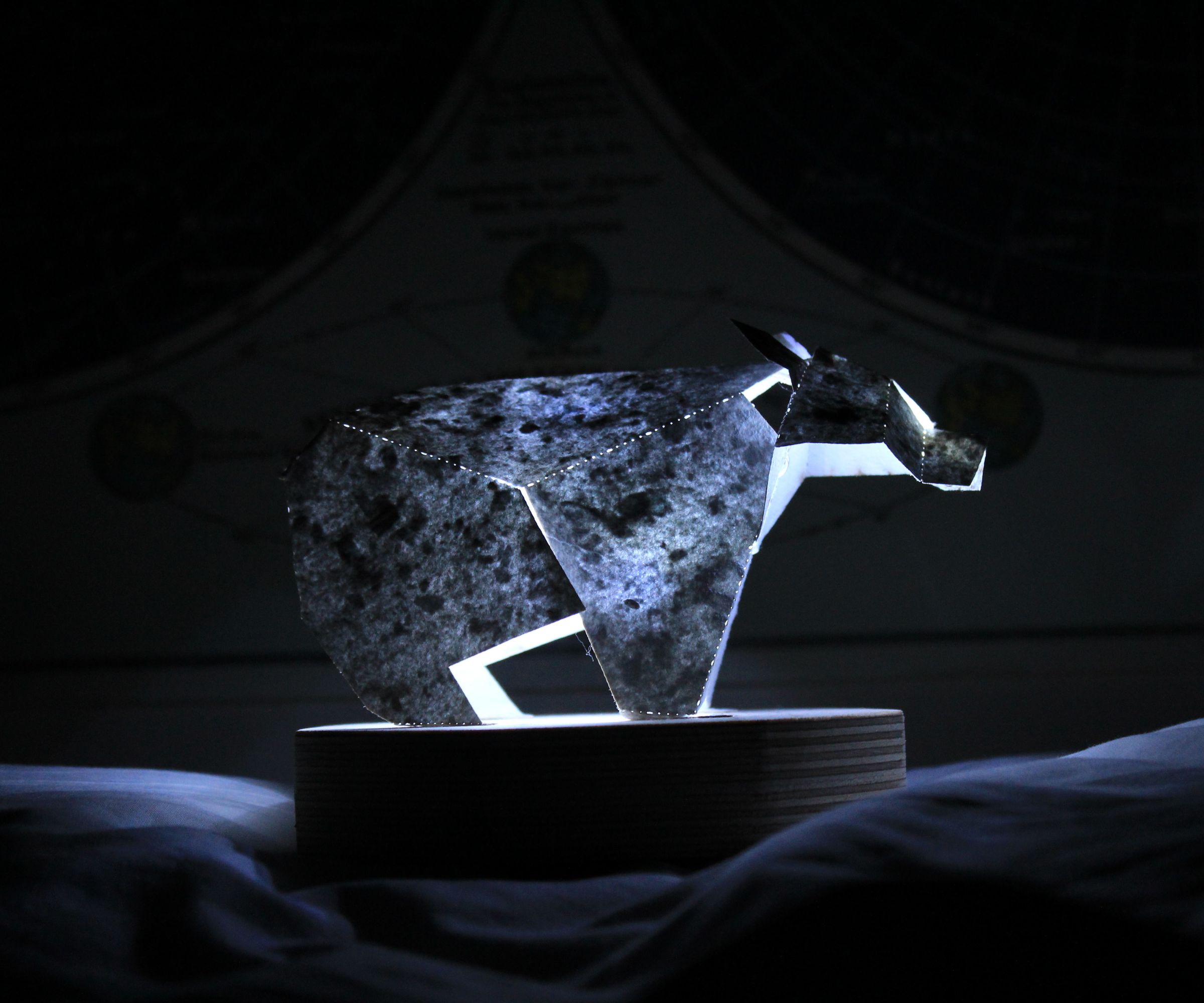 PETITE OURSE_ Homemade Paper Lamp