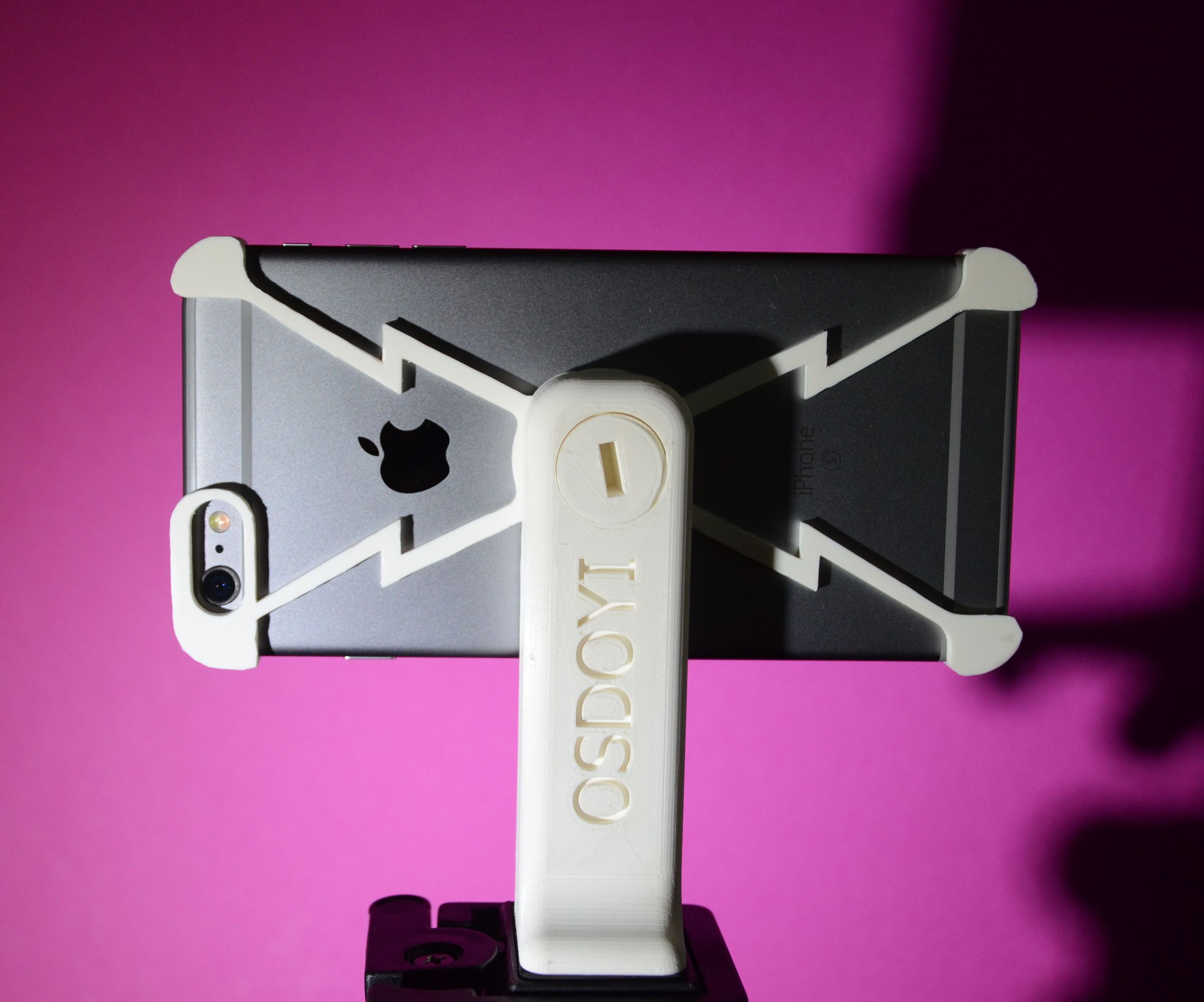 3D Printed IPhone Tripod Mount and Case, 2 in 1