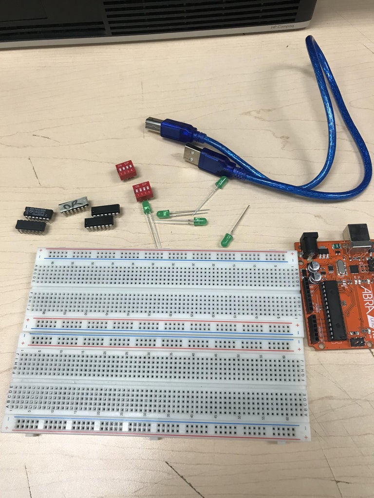 4-Bit Binary Adder : 9 Steps - Instructables