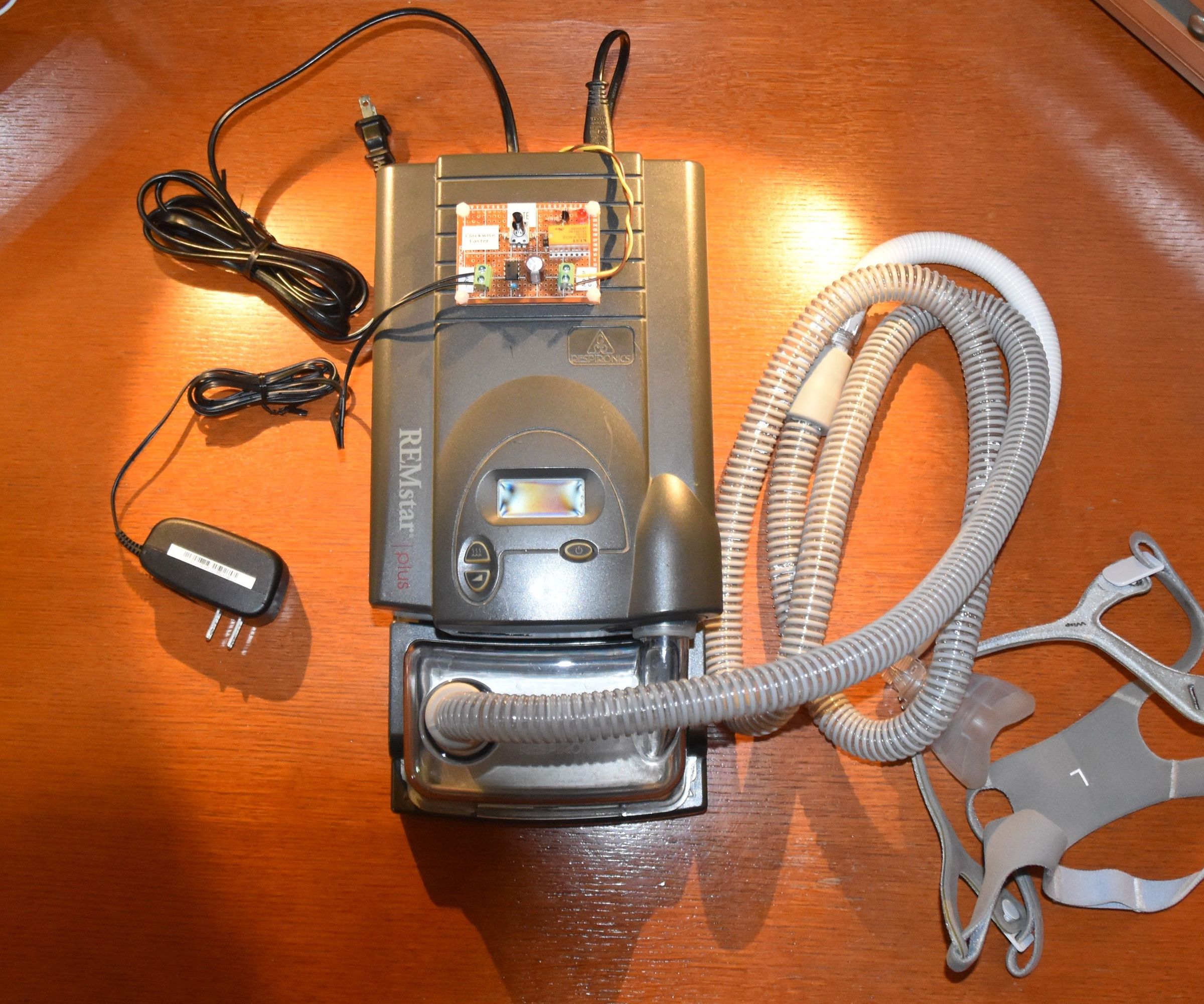 Retrofit an Old CPAP Machine Into a 'ventilator' Like Device