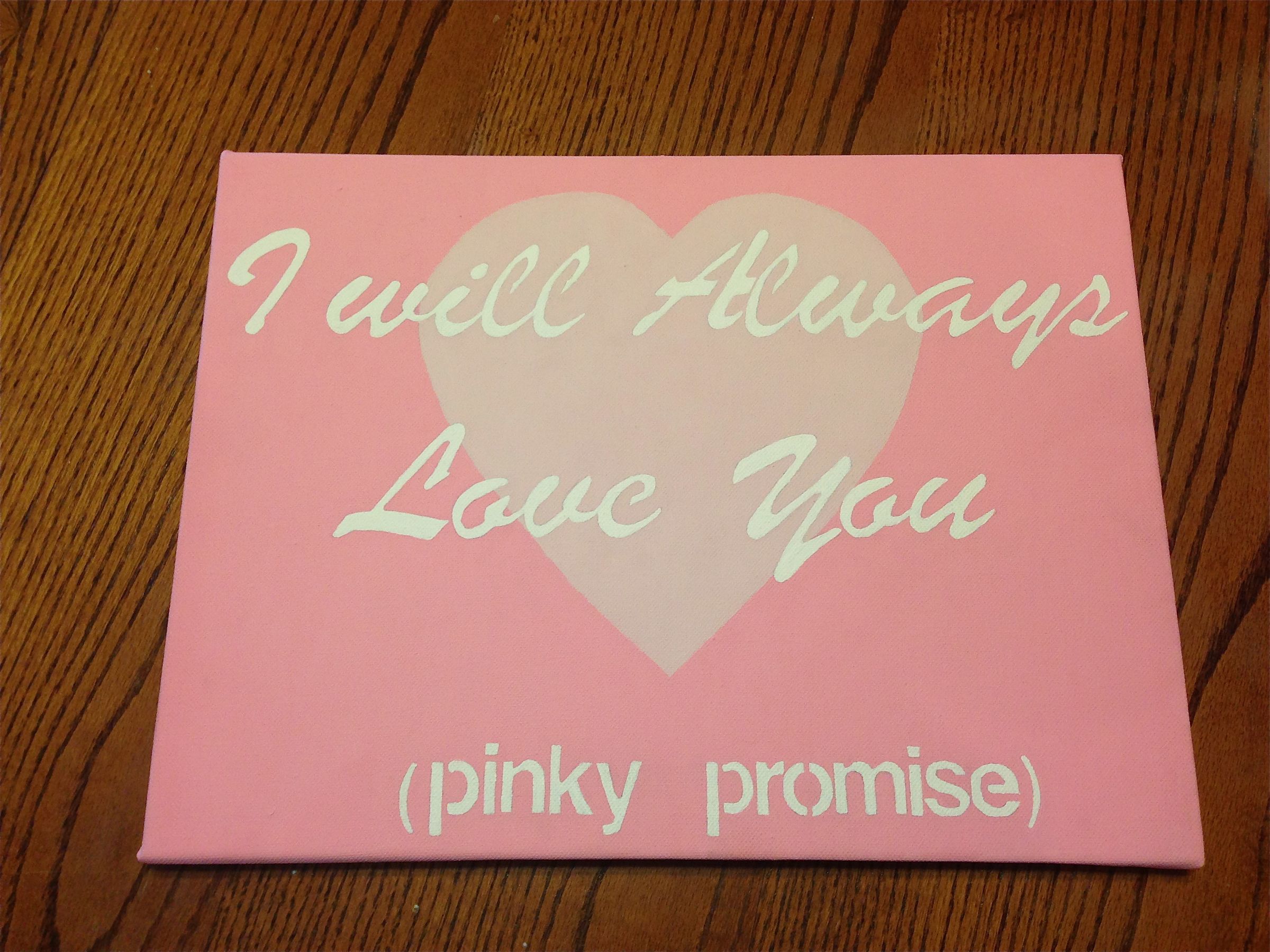 Valentine's Canvas