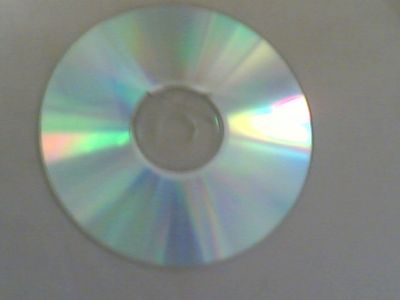 Carefully Heat the CD Into a Low Flame.