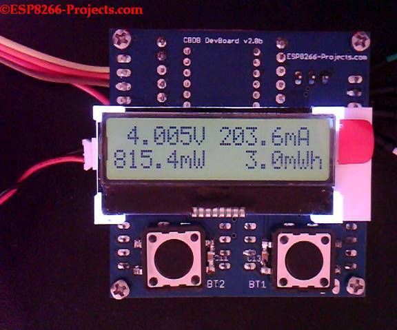 WIFI Battery Monitor System - ESP8266