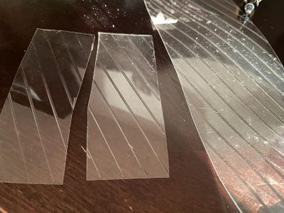 Cut a Plastic Strip